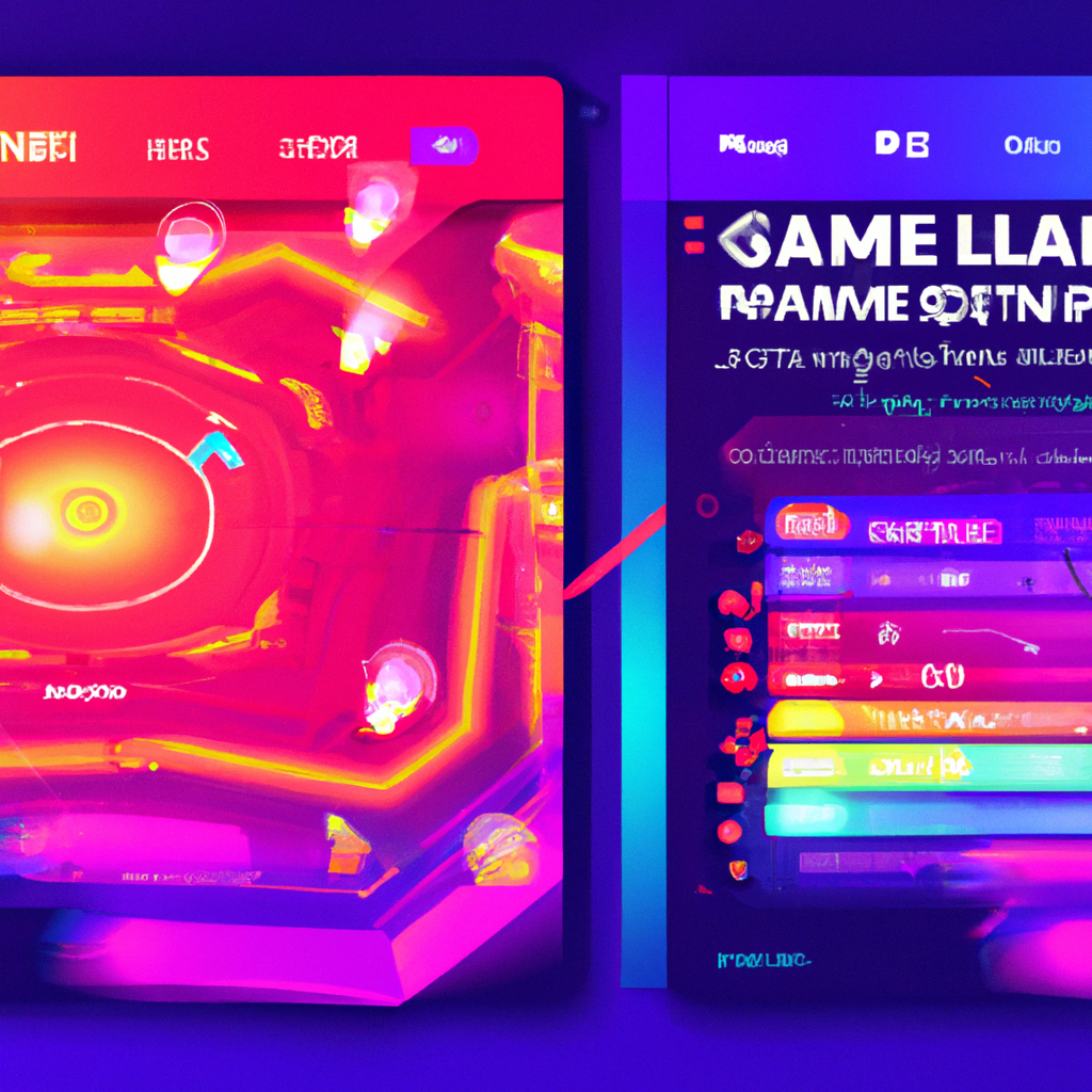 Gallery screenshot - neon arena